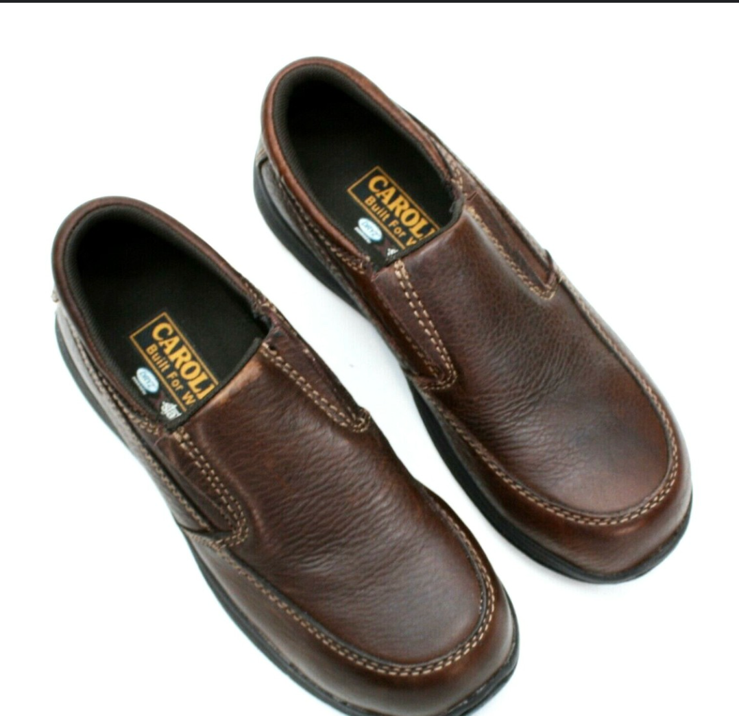 Womens Safety toe Carolina Brown